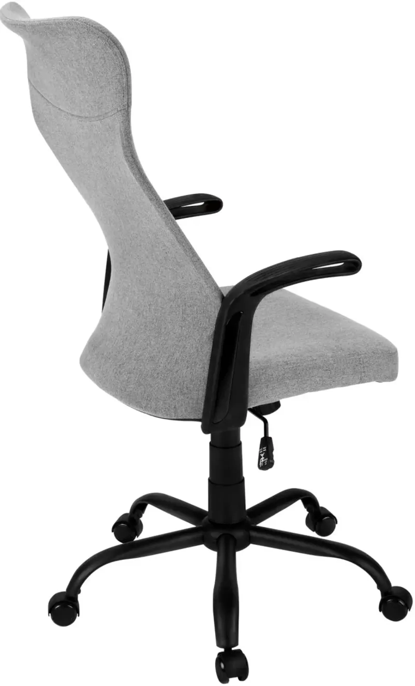 Office Chair, Adjustable Height, Swivel, Ergonomic, Armrests, Computer Desk, Work, Metal, Mesh, Grey, Black, Contemporary, Modern