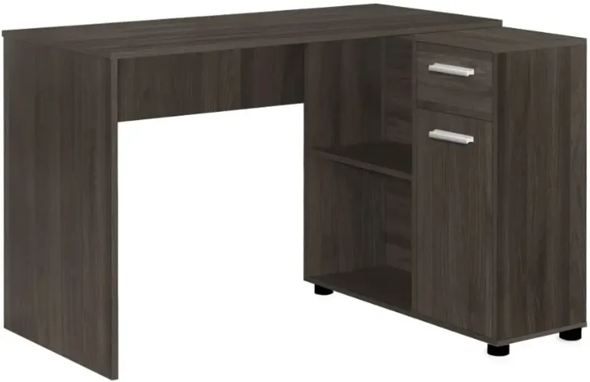 Monarch Specialties Inc. Brown Oak Computer Desk