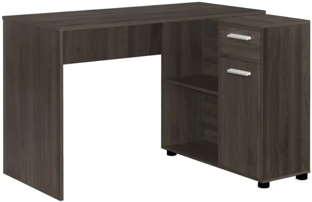 Monarch Specialties Inc. Brown Oak Computer Desk