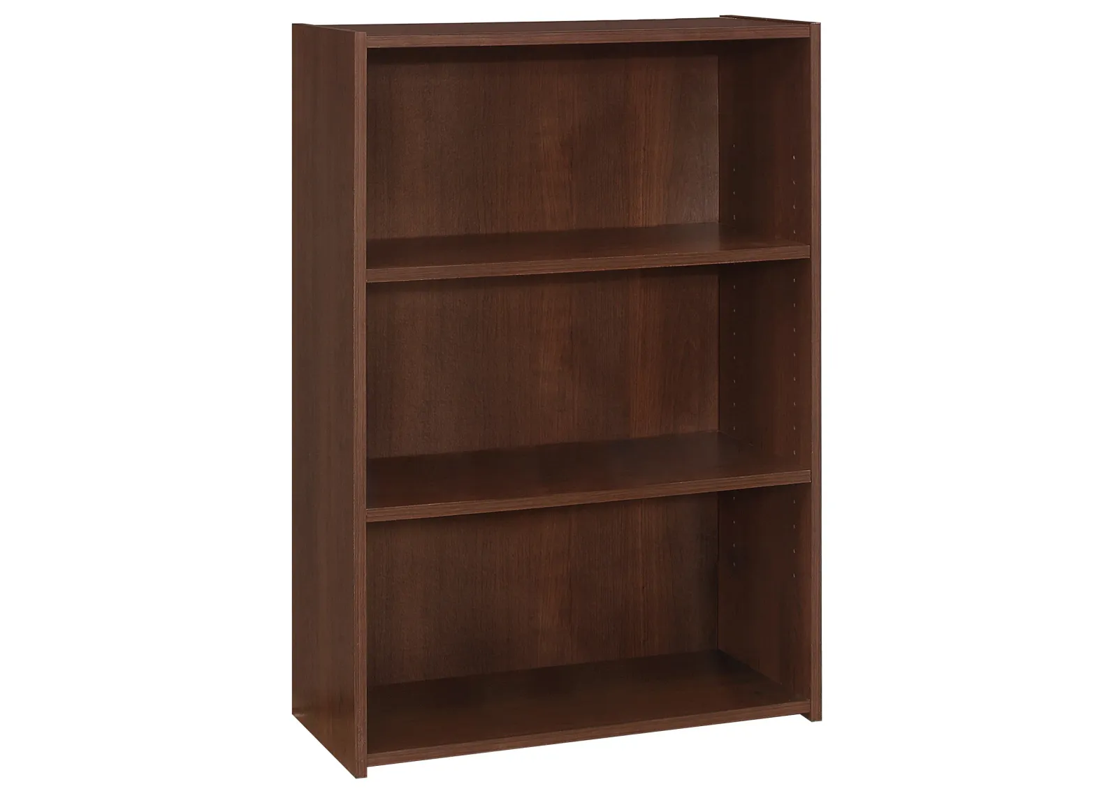 Bookshelf, Bookcase, 4 Tier, 36"H, Office, Bedroom, Laminate, Brown, Transitional