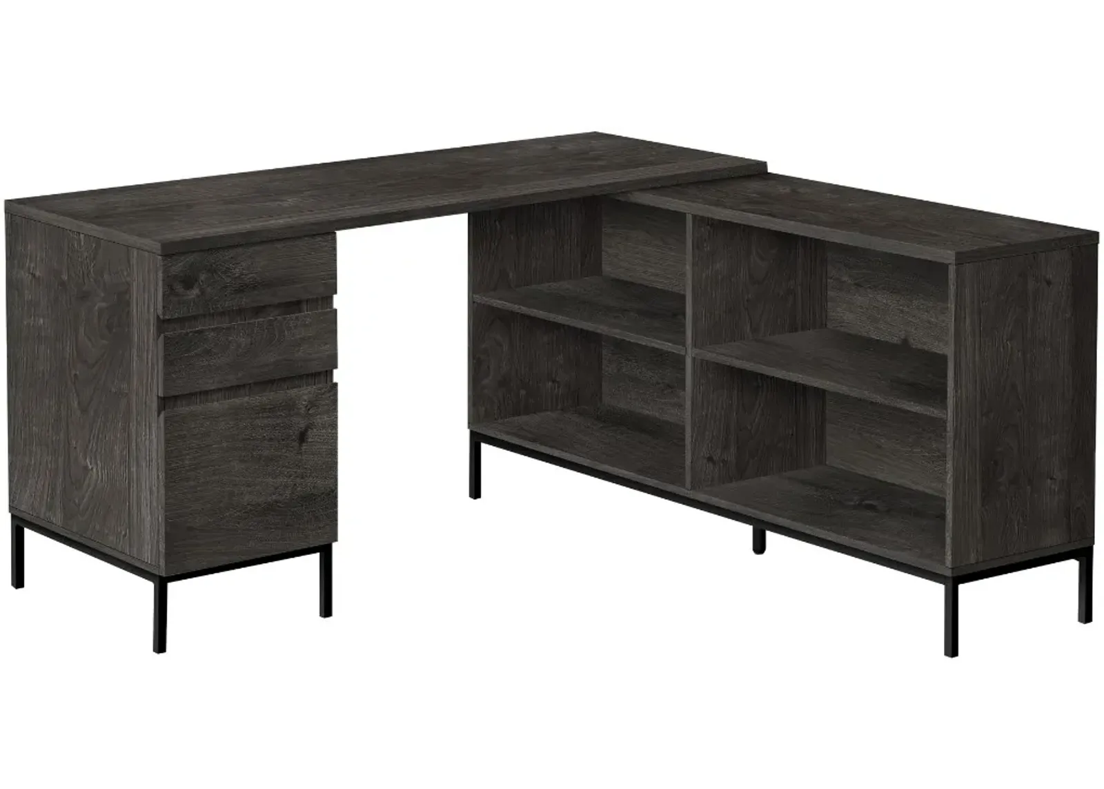 Monarch Specialties Inc. Dark Grey Computer Desk