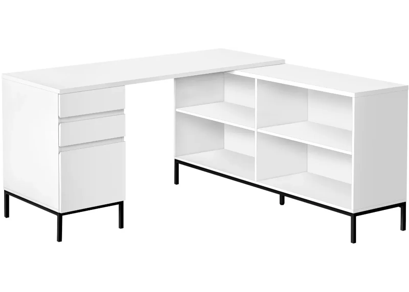 Monarch Specialties Inc. White Computer Desk