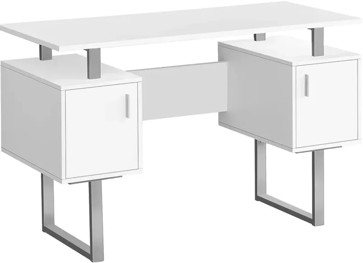 Monarch Specialties Inc. White Desk