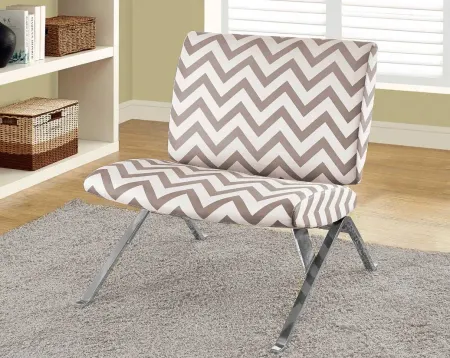 Monarch Specialties Inc. Dark Taupe Accent Chair