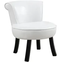 Monarch Specialties Inc. White Accent Chair