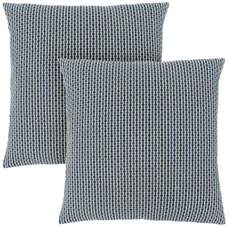 Monarch Specialties Inc. Blue 18"X18" Pillow