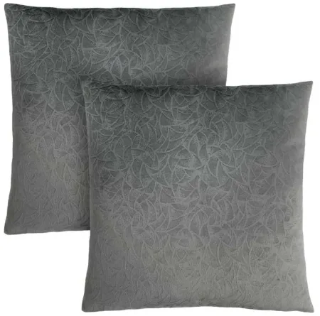 Monarch Specialties Inc. Dark Grey  18"X18" Pillow