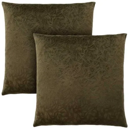 Monarch Specialties Inc. Green 18"X18" Pillow
