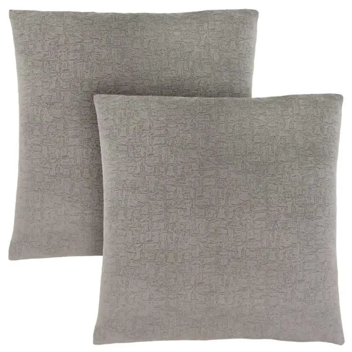 Monarch Specialties Inc. Grey 18"X18" Pillow