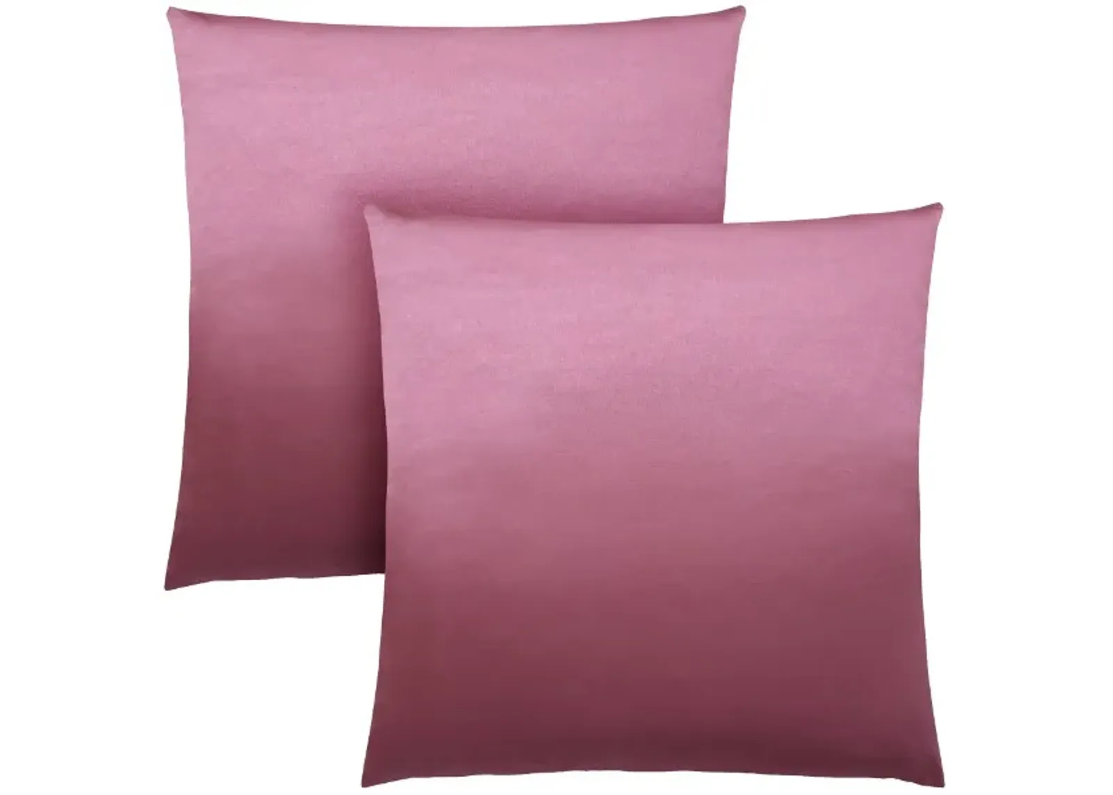 Monarch Specialties Inc. 2-Piece Pink Satin Pillow Set