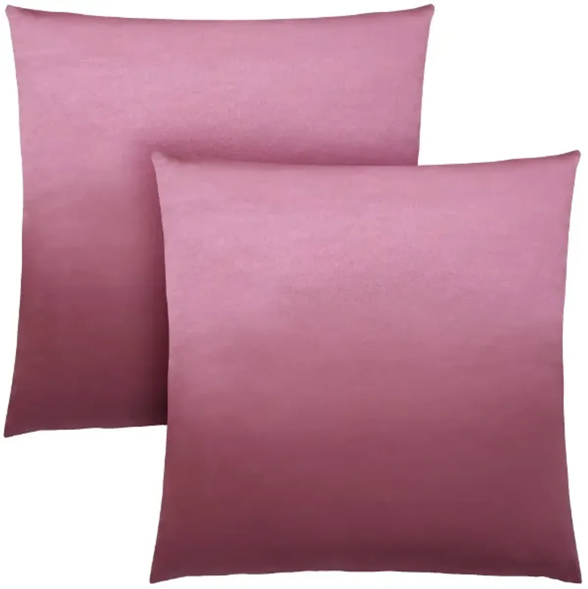 Monarch Specialties Inc. 2-Piece Pink Satin Pillow Set