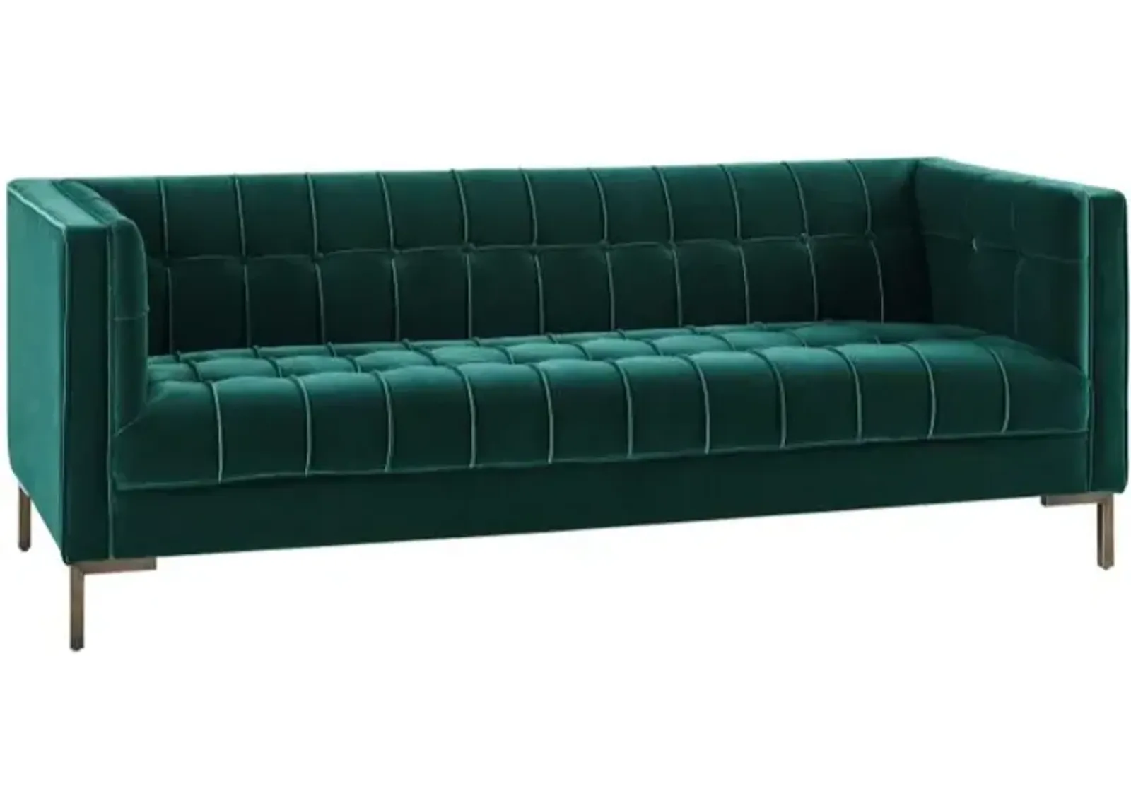 Steve Silver Co. Isaac Green Velvet Sofa