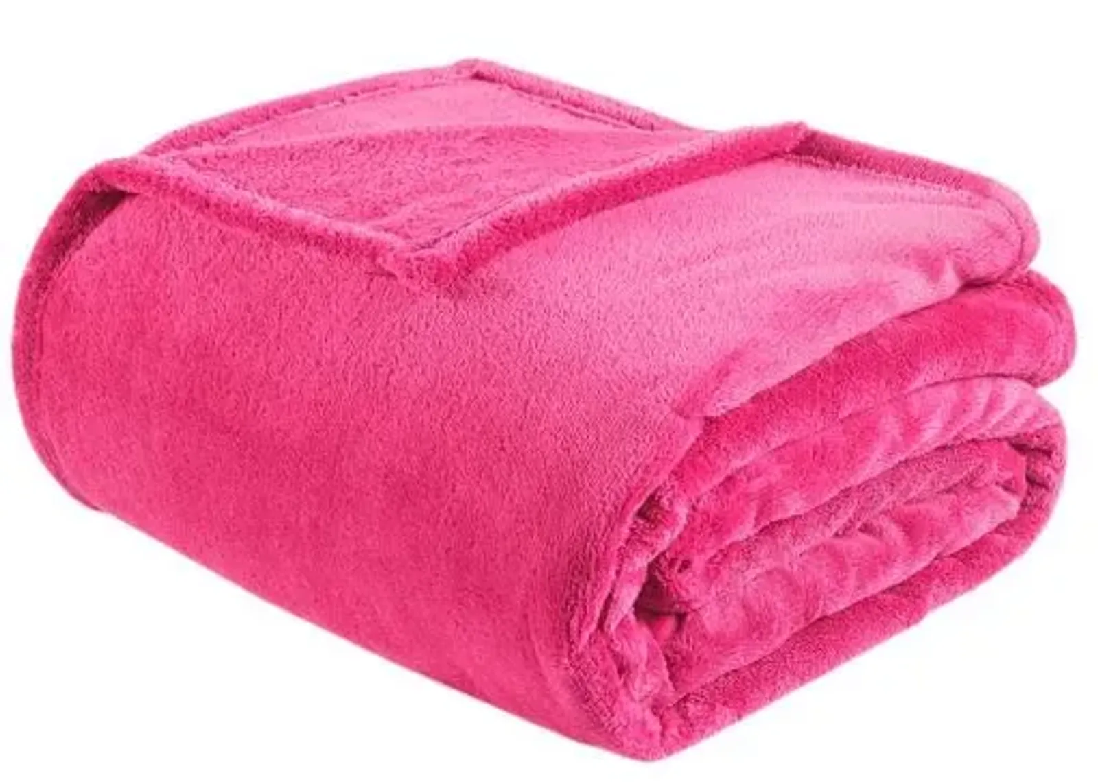 Olliix by Intelligent Design Microlight Plush Pink Twin/Twin XL Oversized Blanket