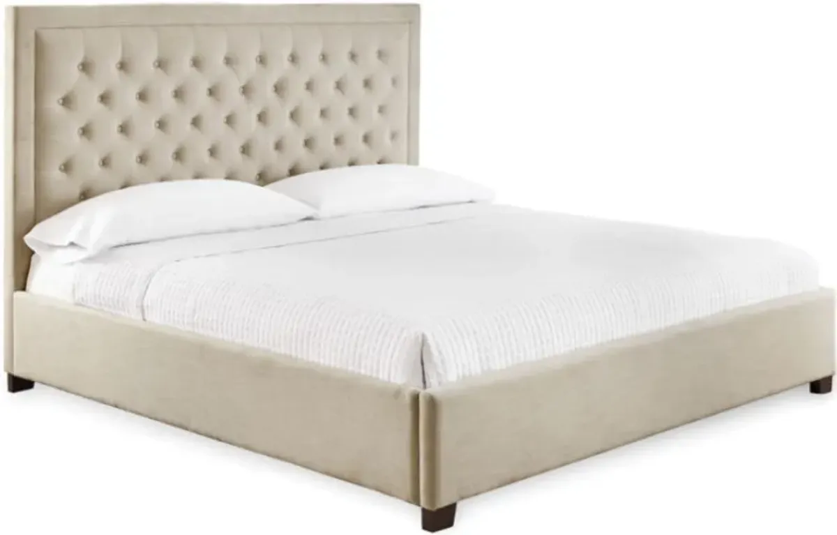 Steve Silver Co. Isadora Sand King Panel Bed