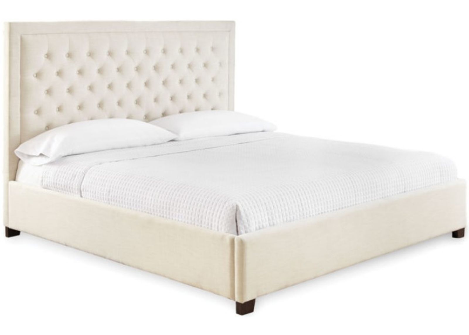 Steve Silver Co. Isadora White King Panel Bed