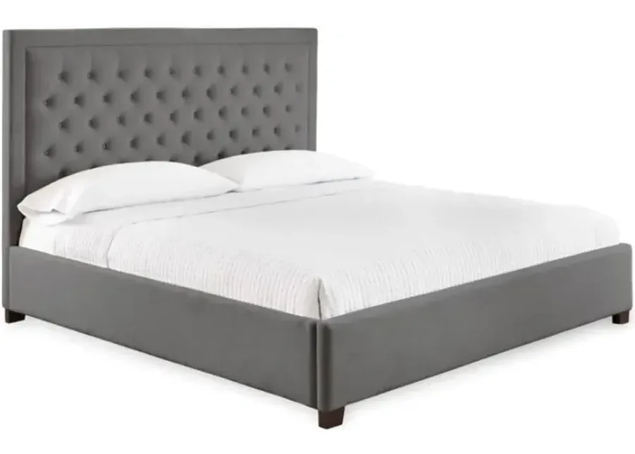 Steve Silver Co. Isadora Gray Queen Panel Bed