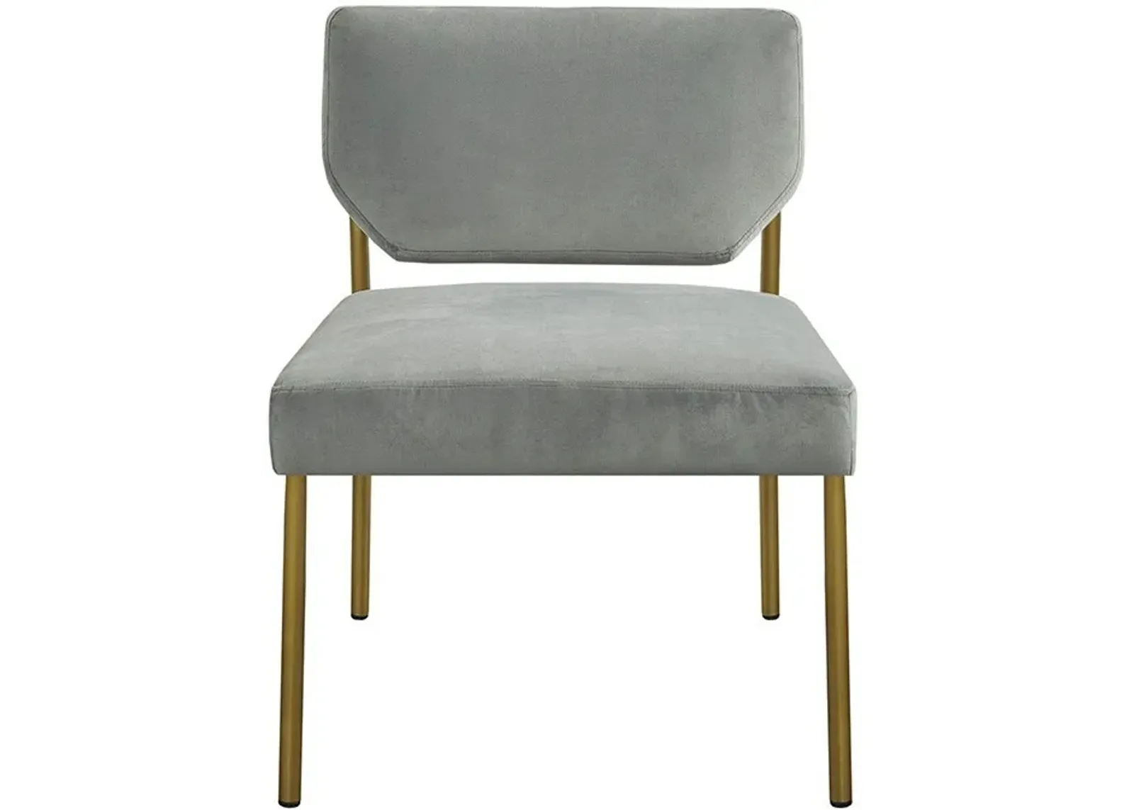 Olliix by INK+IVY Roxie Gray Slipper Chair