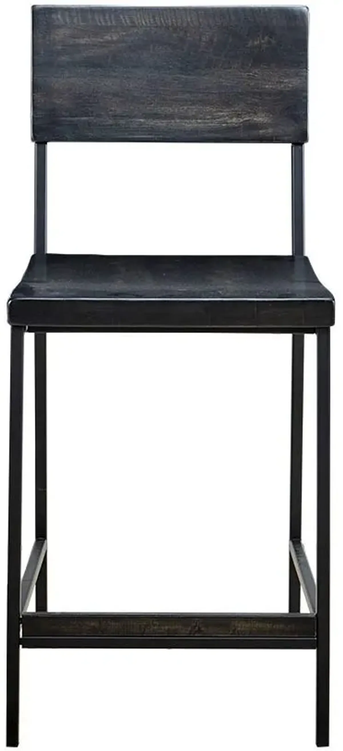 Olliix by INK+IVY Black Tacoma 24" Counter Height Stool