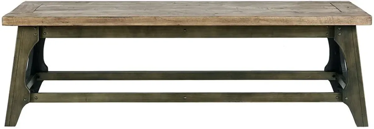 Olliix by INK+IVY Grey Oliver Dining Bench