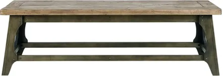 Olliix by INK+IVY Grey Oliver Dining Bench