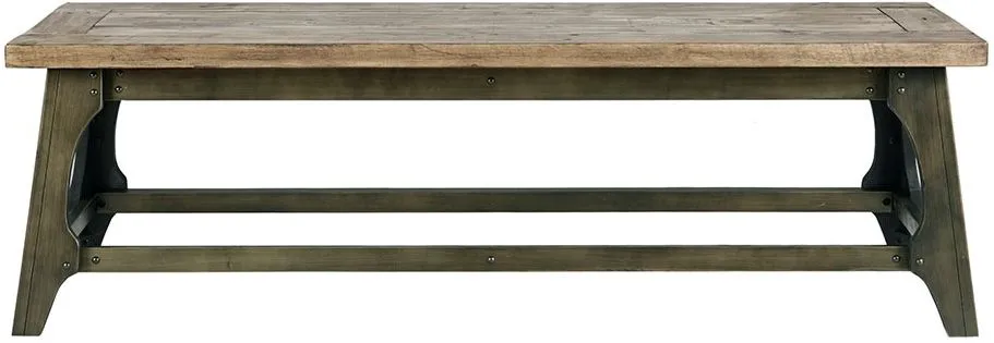 Olliix by INK+IVY Grey Oliver Dining Bench