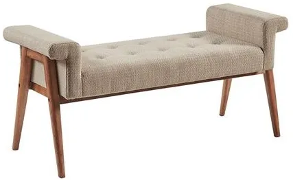 Olliix by INK+IVY Mason Tan Accent Bench