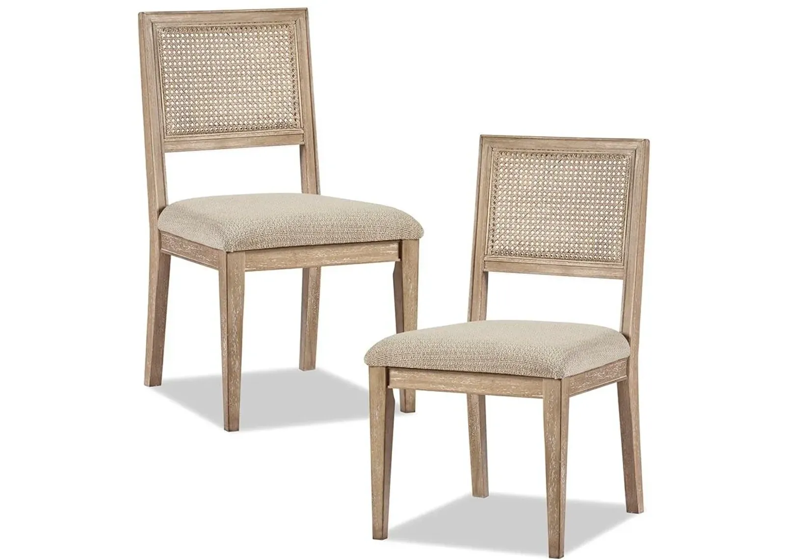 Olliix by INK+IVY Light Brown Set of 2 Kelly Dining Chairs