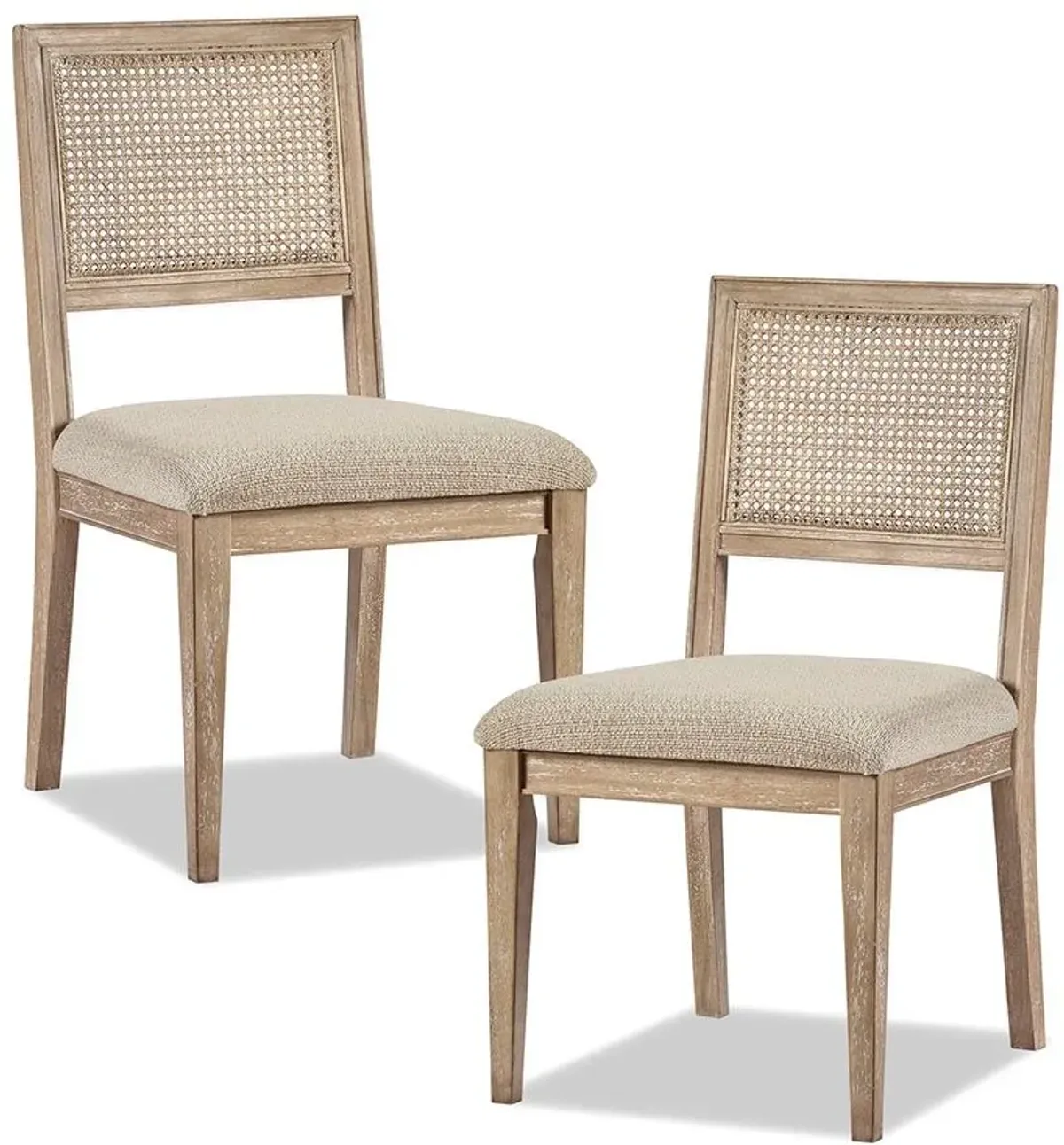 Olliix by INK+IVY Light Brown Set of 2 Kelly Dining Chairs