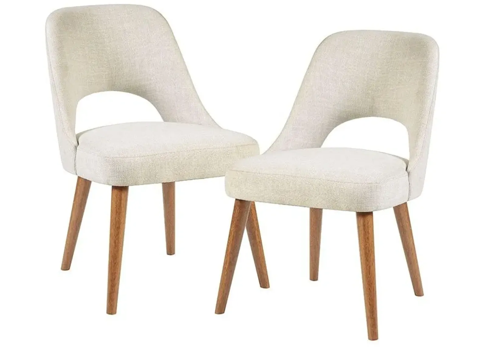 Olliix by INK+IVY Cream Set of 2 Nola Dining Side Chairs