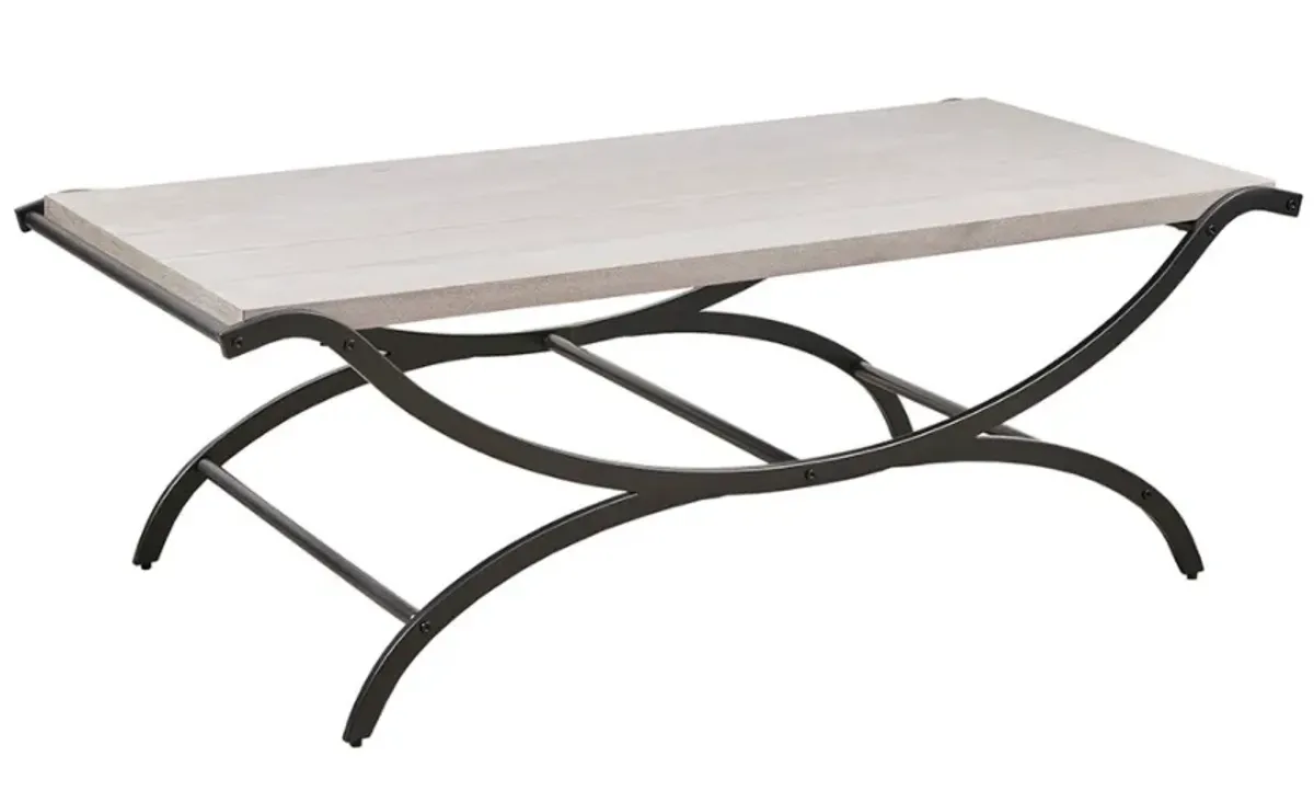 Olliix by INK+IVY Wilson White Coffee Table