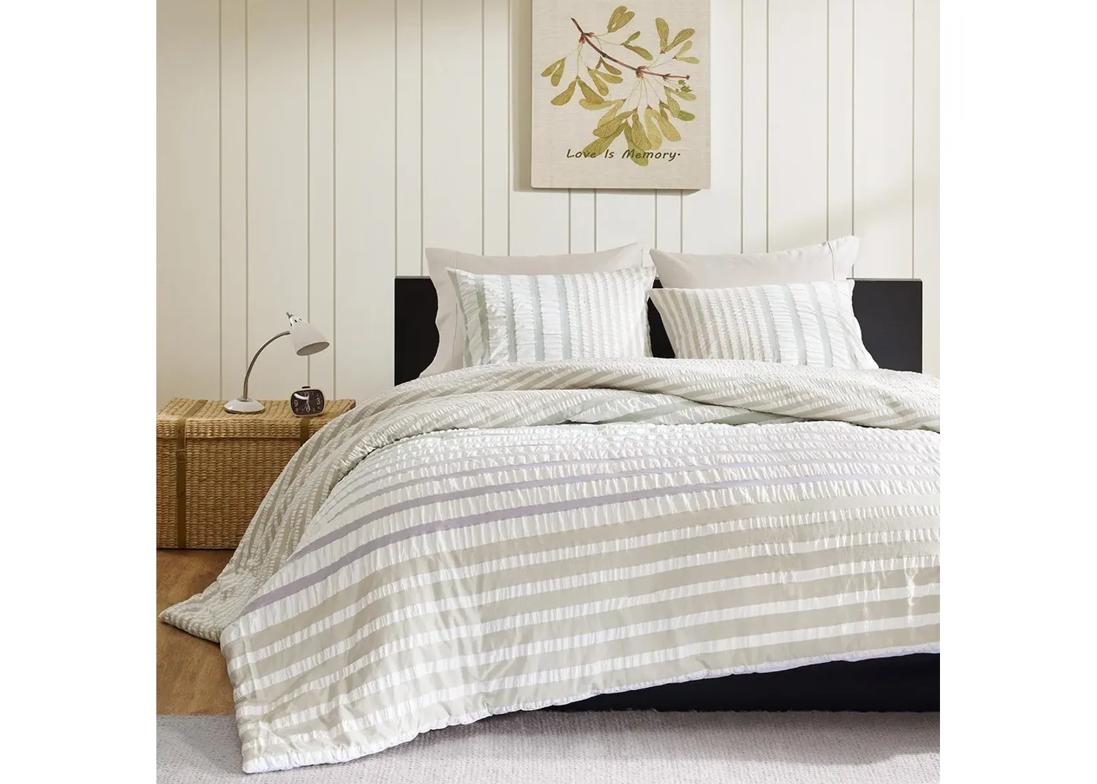 Olliix by INK+IVY Multi Full/Queen Sutton Duvet Cover Set