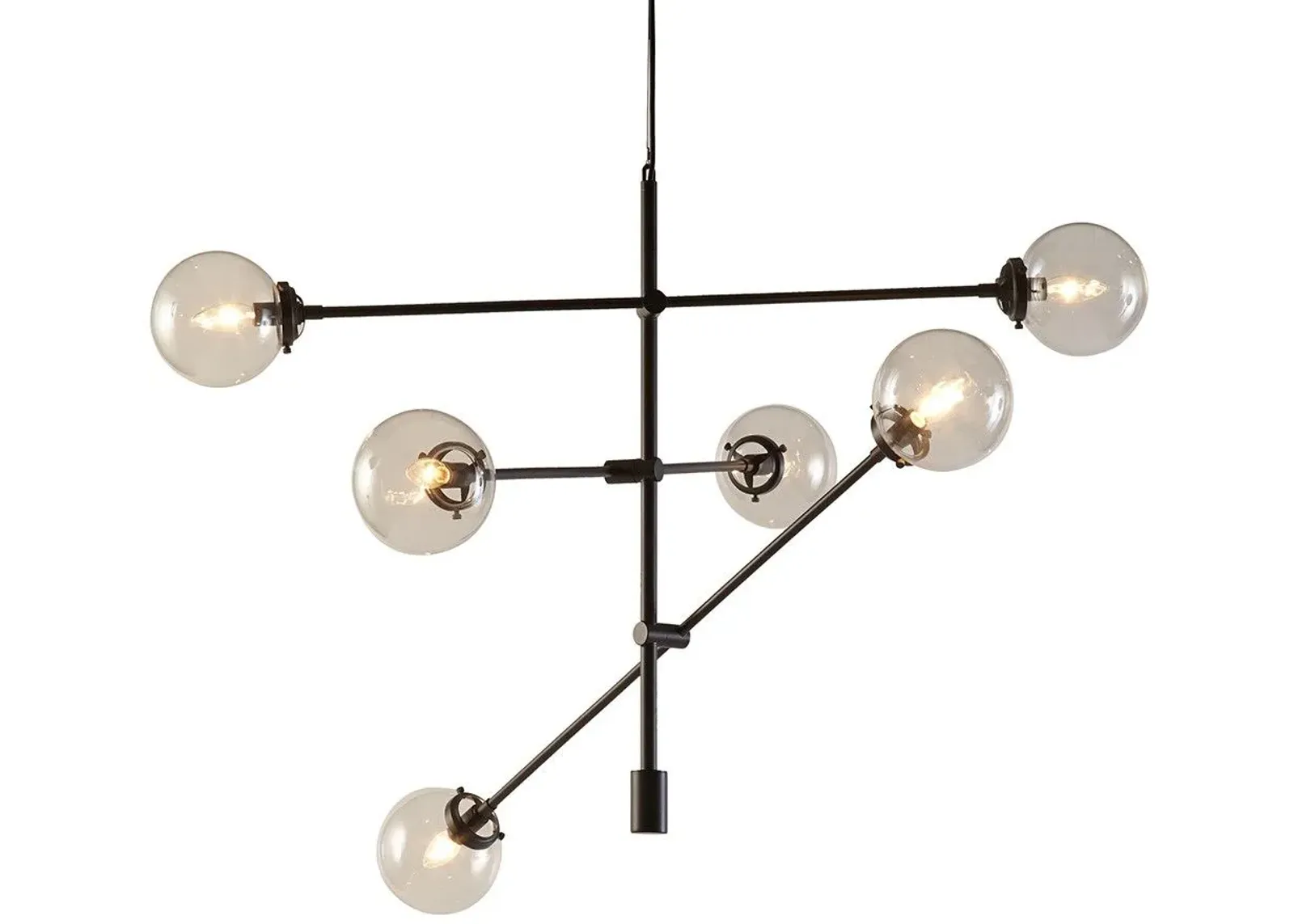 Olliix by INK+IVY Antique Bronze Cyrus Chandelier