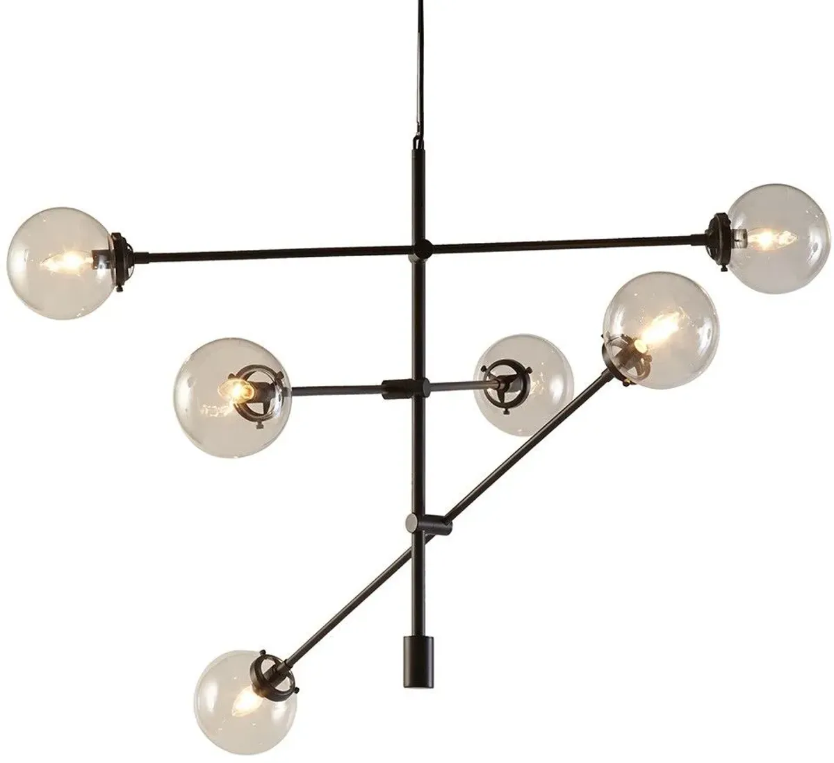 Olliix by INK+IVY Antique Bronze Cyrus Chandelier