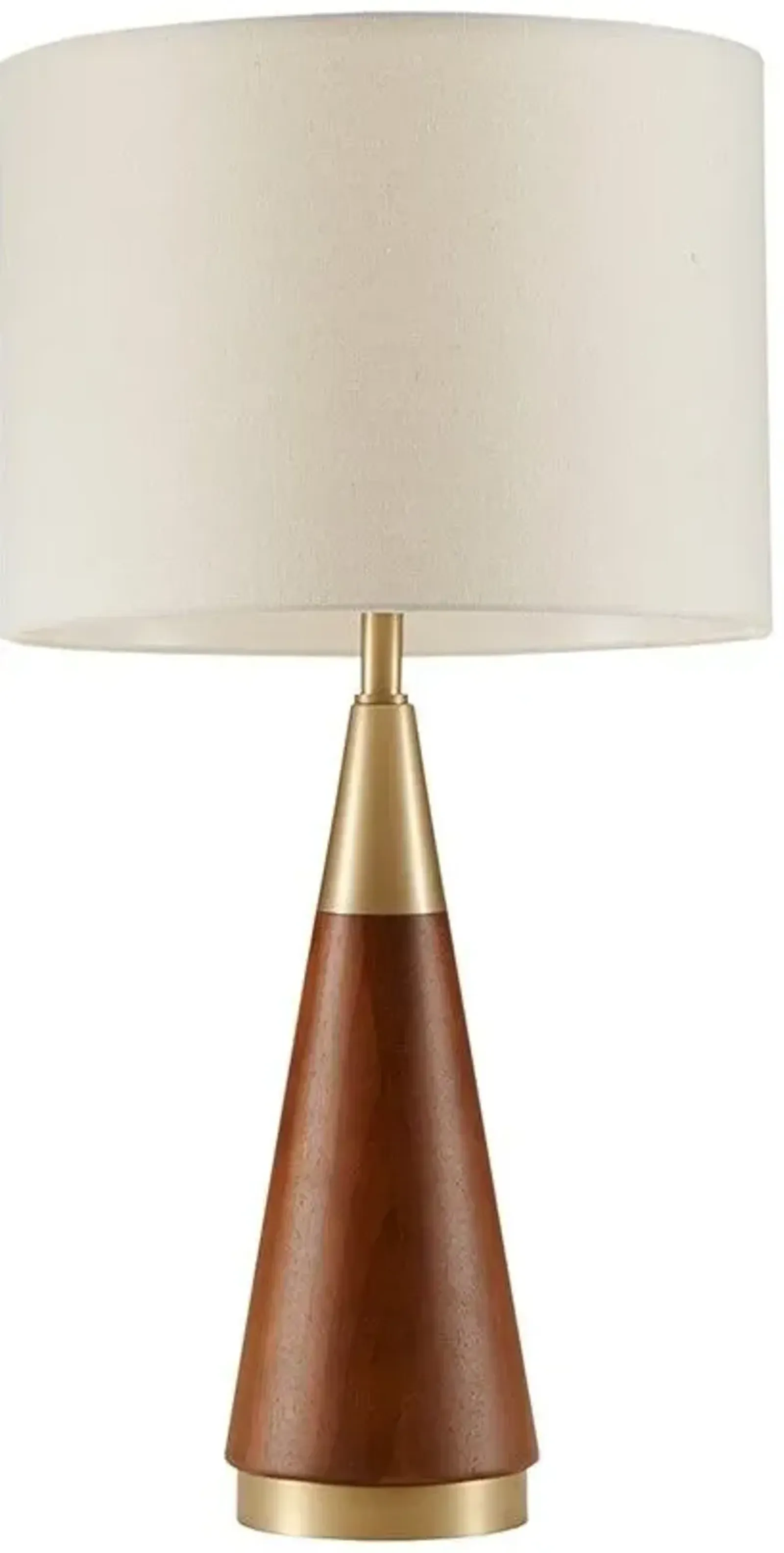 Olliix by INK+IVY Gold/Brown Chrislie Table Lamp