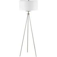 Olliix by INK+IVY Silver Pacific Tripod Floor Lamp