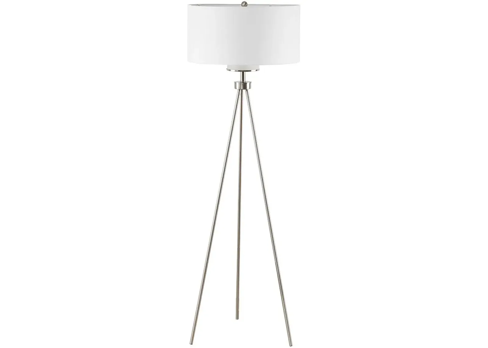 Olliix by INK+IVY Silver Pacific Tripod Floor Lamp