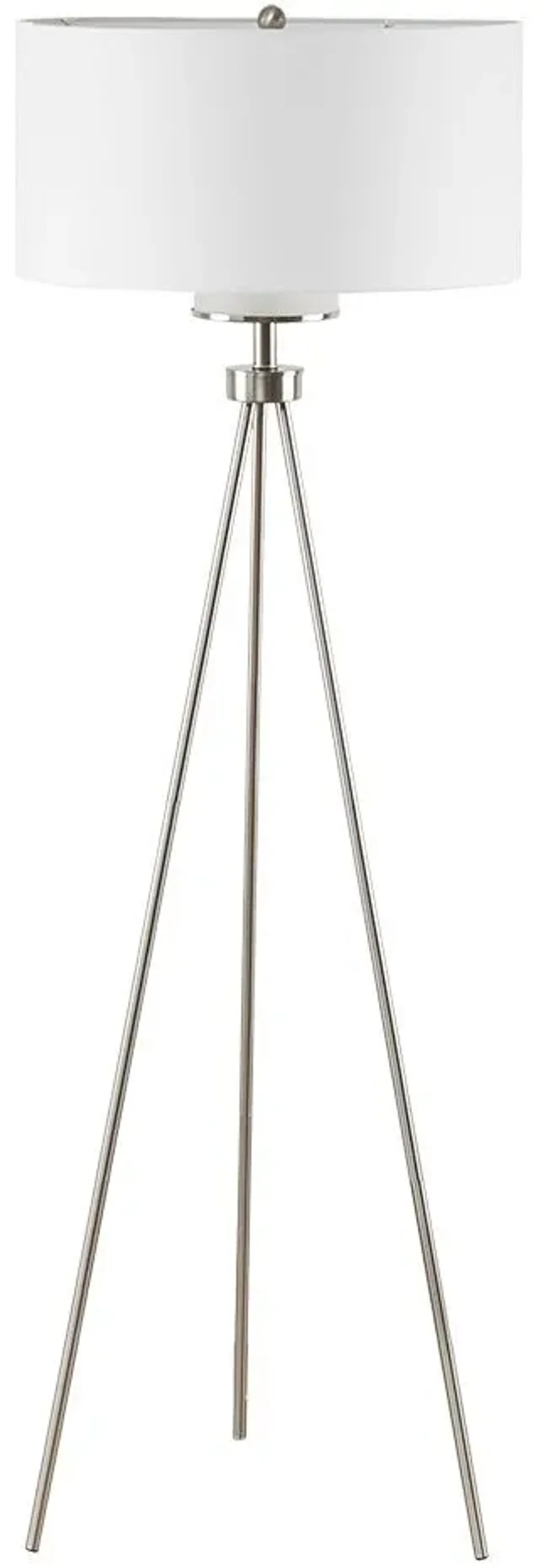 Olliix by INK+IVY Silver Pacific Tripod Floor Lamp