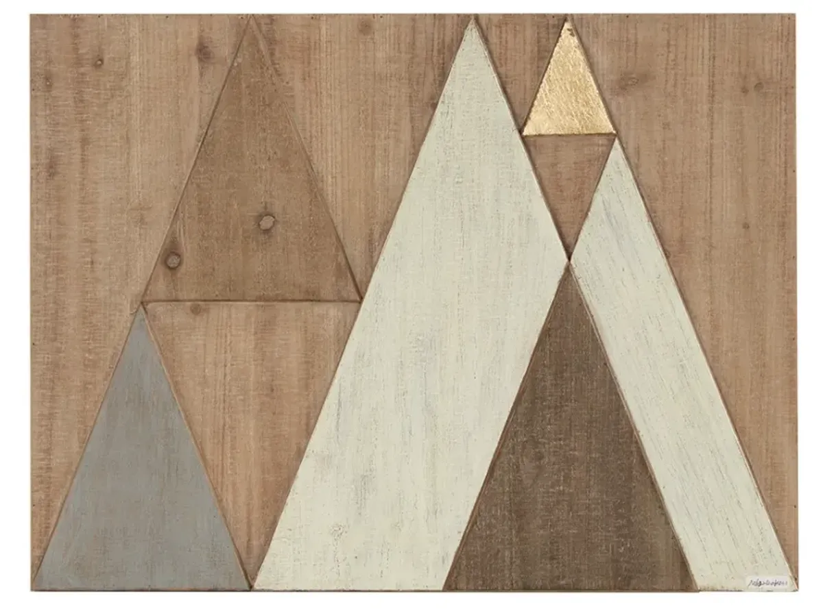 Olliix by INK+IVY Ranger Natural Wood Wall Decor