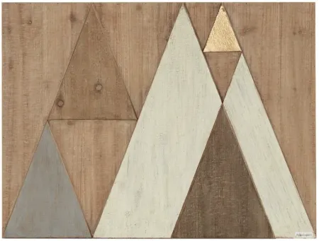 Olliix by INK+IVY Ranger Natural Wood Wall Decor