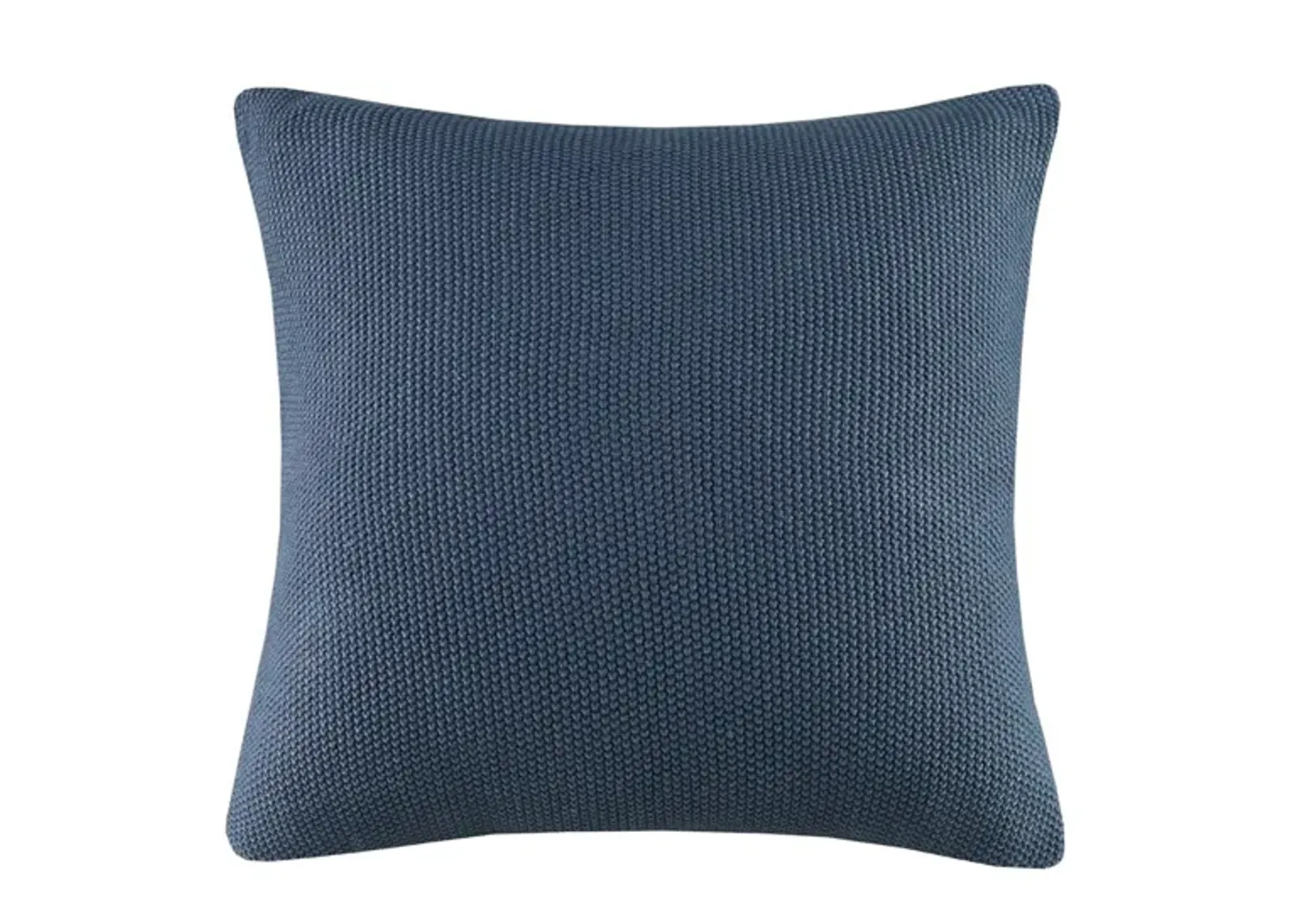 Olliix by INK+IVY Bree Knit Indigo 20" x 20" Square Pillow Cover