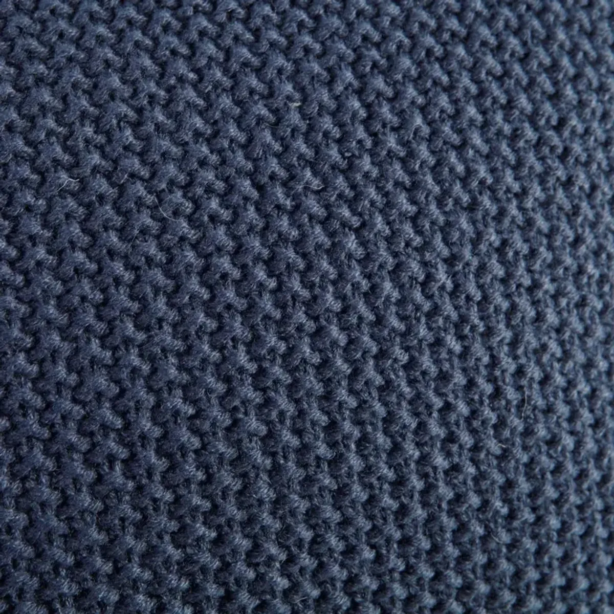 Olliix by INK+IVY Bree Knit Indigo 26" x 26" Euro Pillow Cover