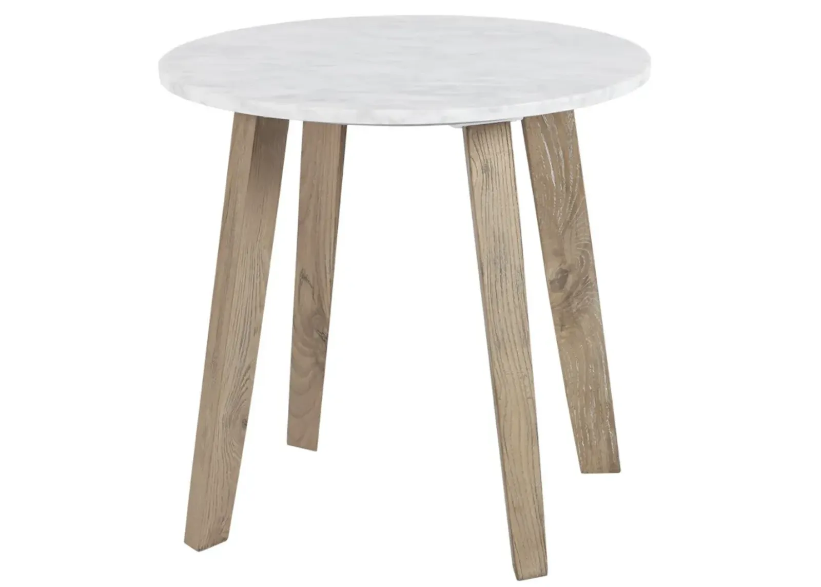 Olliix by INK+IVY Milo White End Table