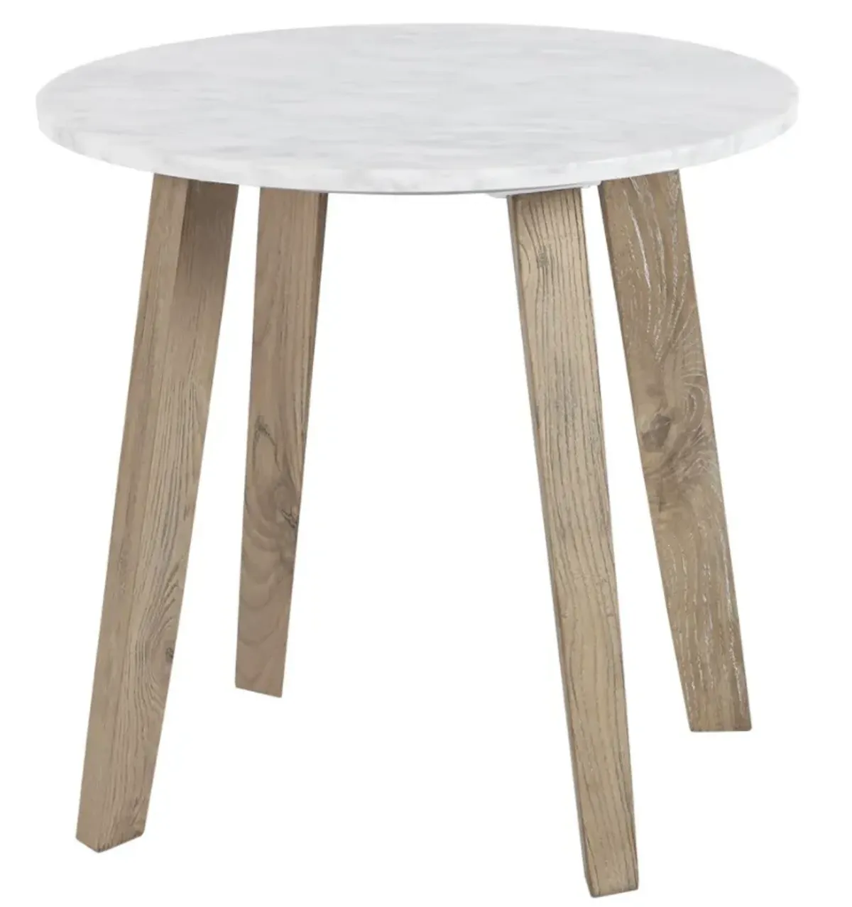 Olliix by INK+IVY Milo White End Table