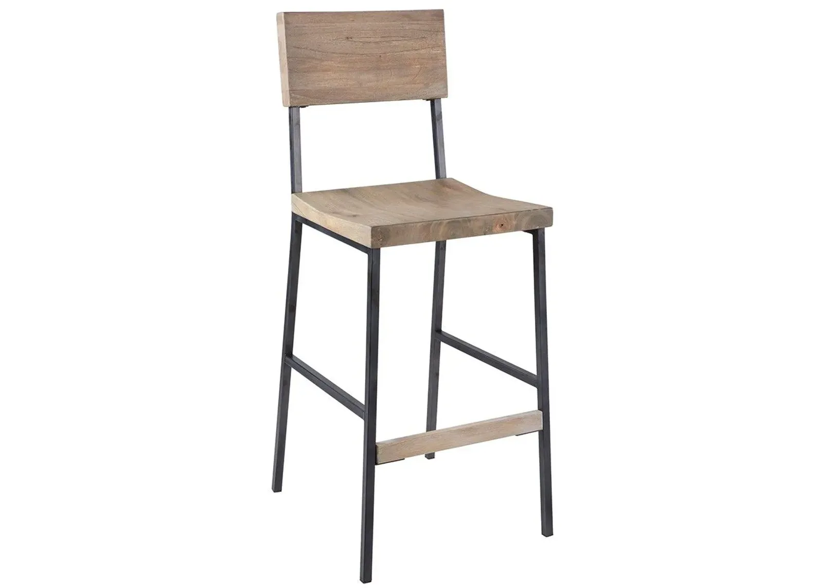 Olliix by INK+IVY Grey Tacoma 30" Bar Stool