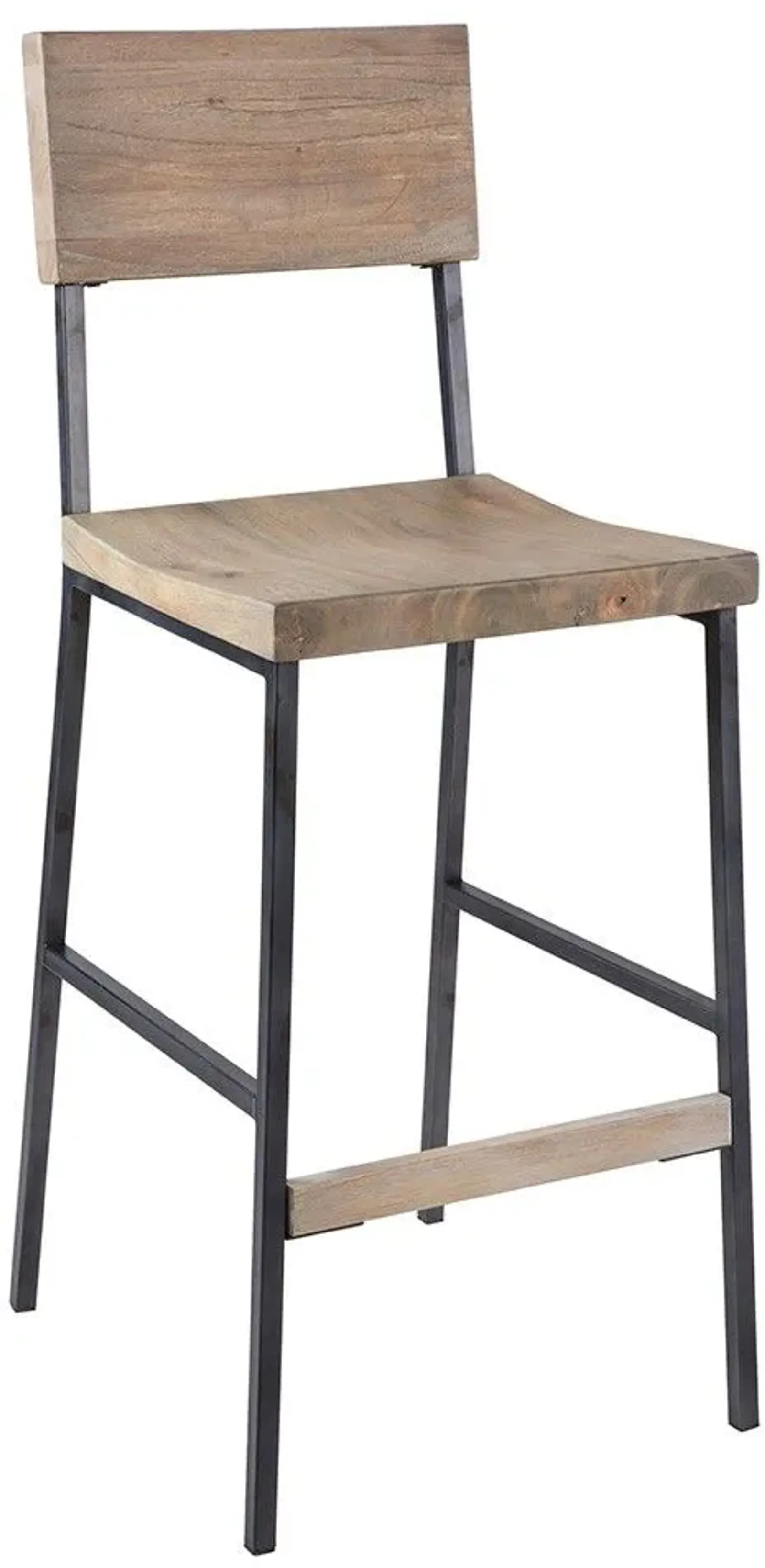 Olliix by INK+IVY Grey Tacoma 30" Bar Stool