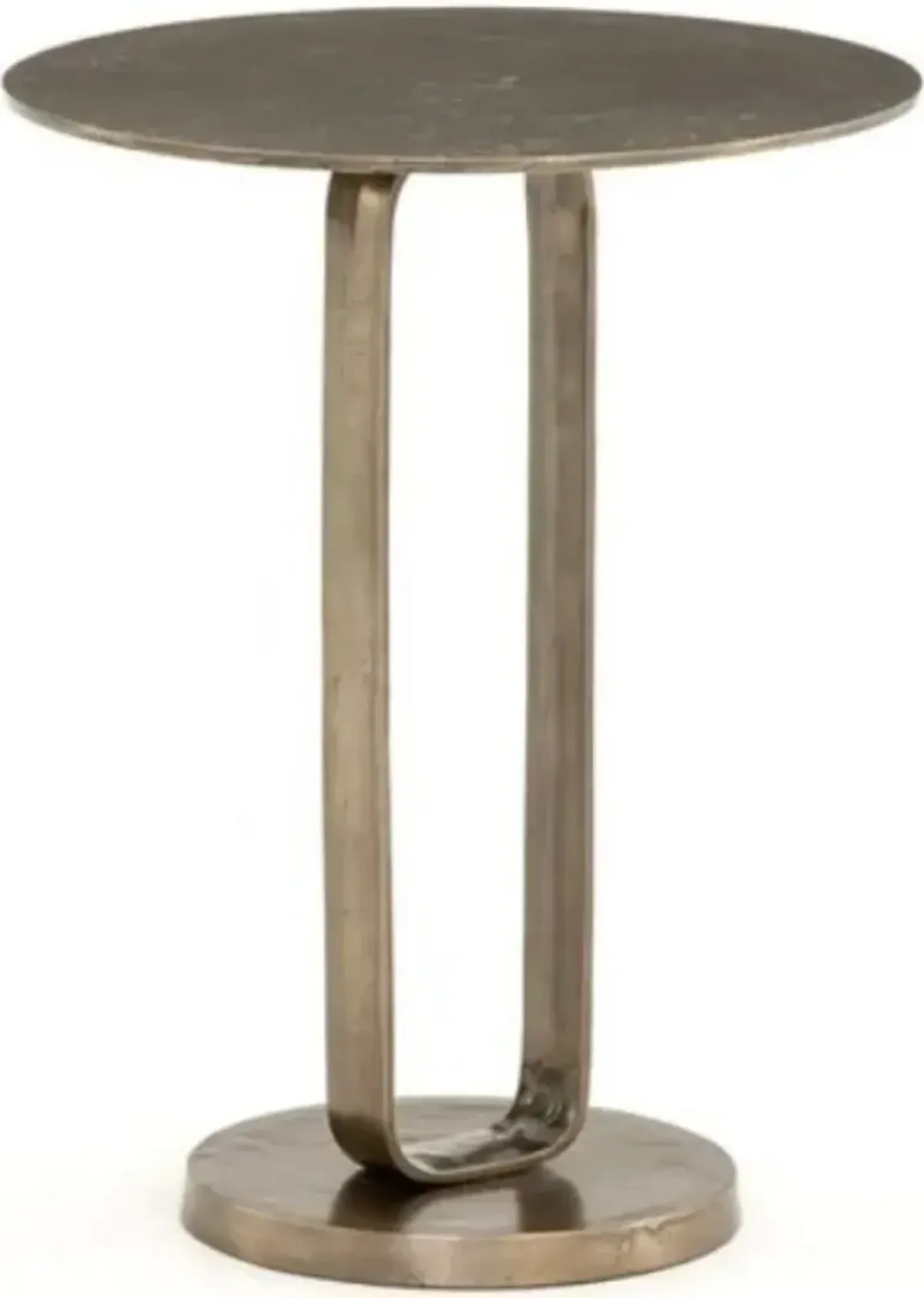 Four Hands Douglas Aged Bronze End Table