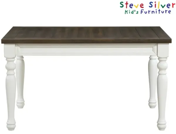 Steve Silver Co. Joanna Ivory/Mocha Kids Dining Table