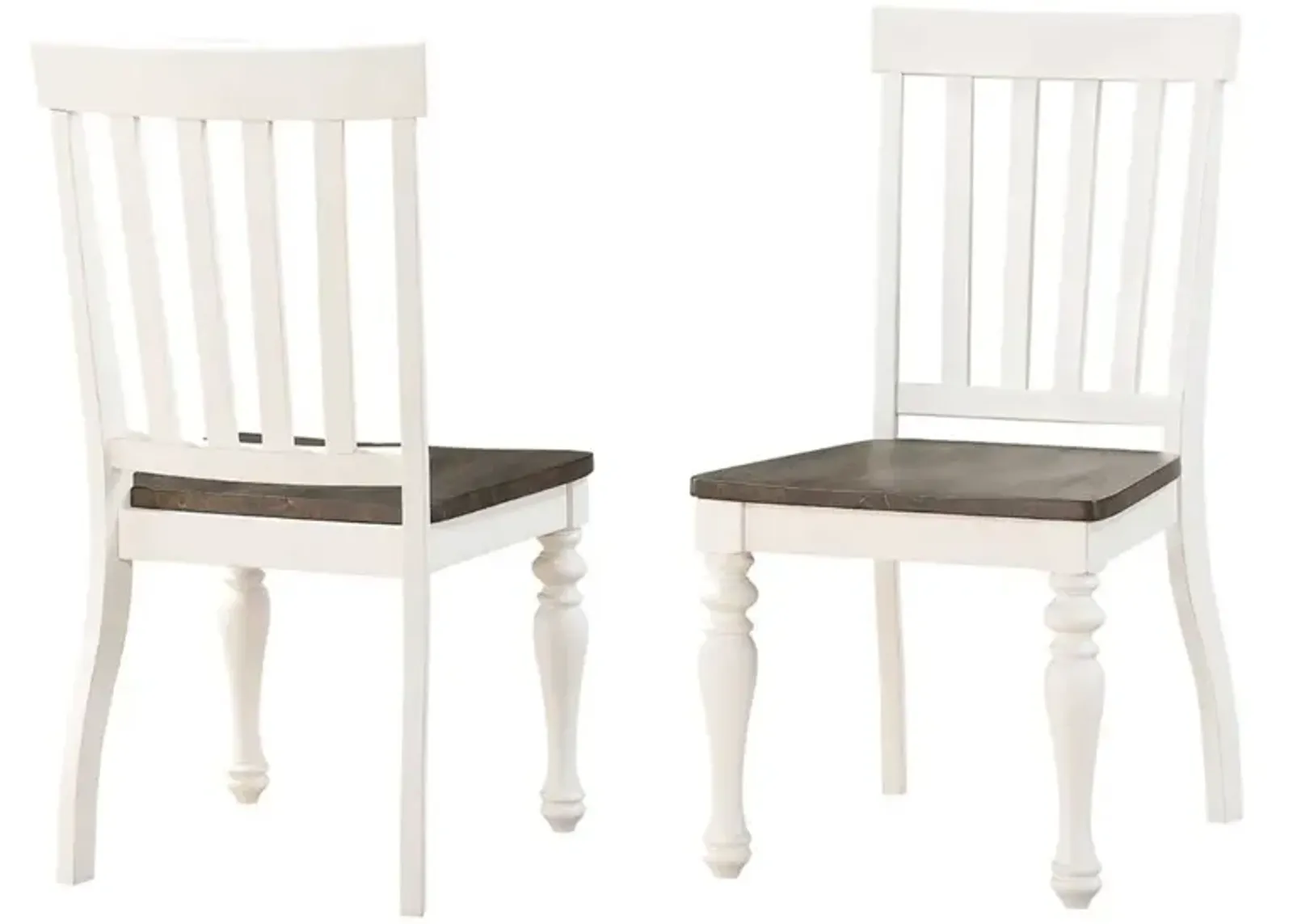 Steve Silver Co.® Joanna Ivory & Charcoal Side Chair - 2pc