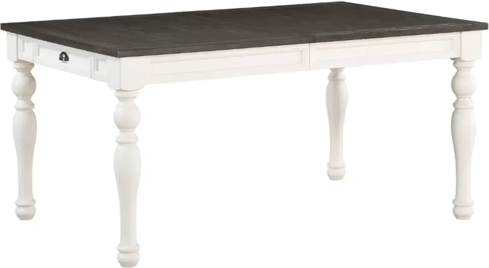 Steve Silver Co. Joanna Mocha Dining Table with Ivory Base