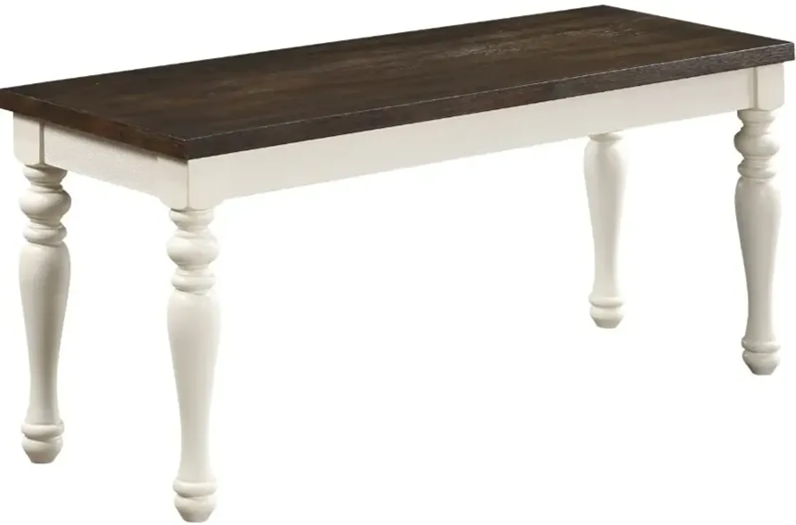 Steve Silver Co. Joanna Ivory/Mocha Bench